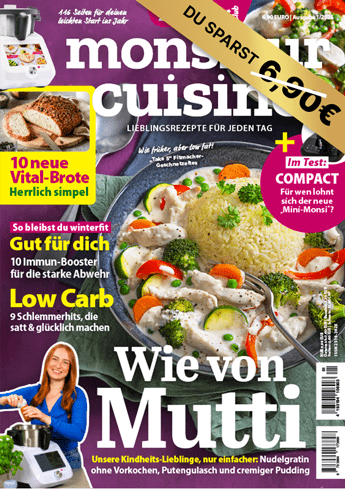 Magazin Cover mit Streichpreis
