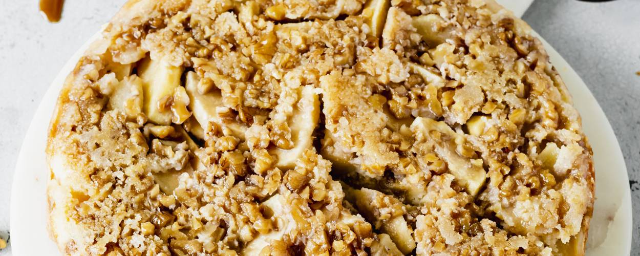 Apfel-Karamell-Kuchen