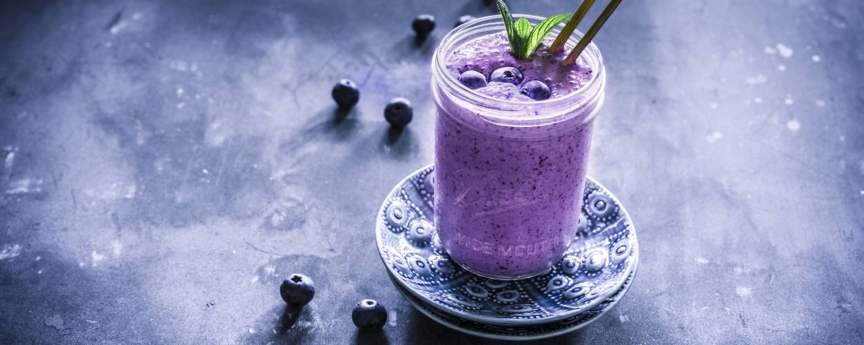 Blaubeer-Smoothie