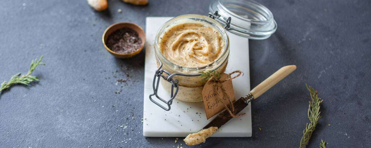 Vanillekipferlaufstrich mit Mohn