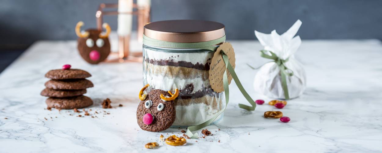 Rudolph-Cookie-Backmischung