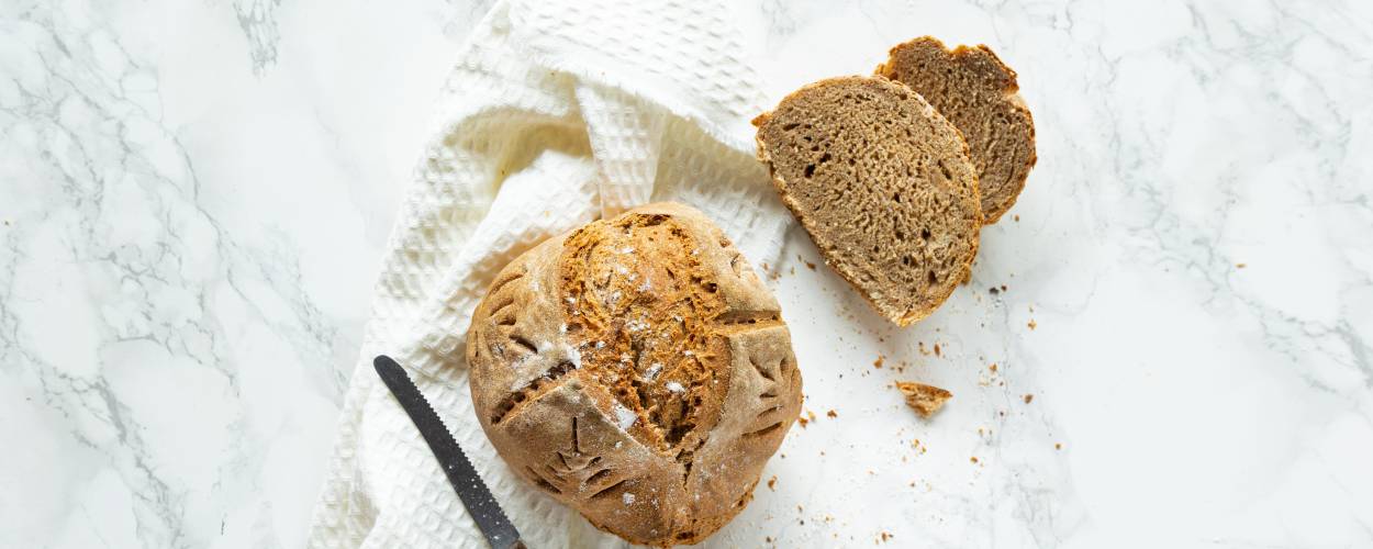 Klassisches Sauerteigbrot