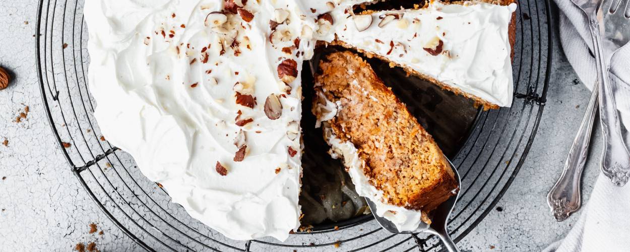 Low-Carb-Karottenkuchen für Monsieur Cuisine