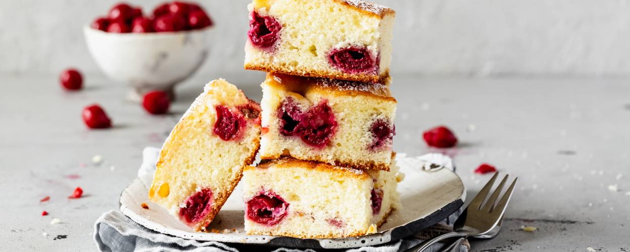 Kirschkuchen vom Blech