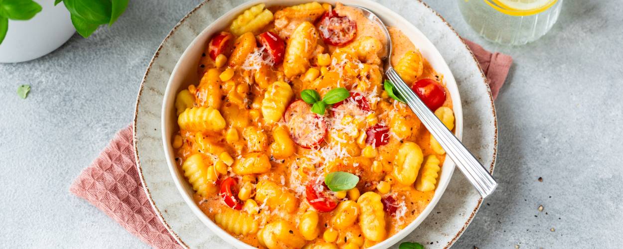 15-Minuten-Gnocchi mit Mais