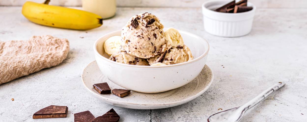 Bananen-Split Nicecream