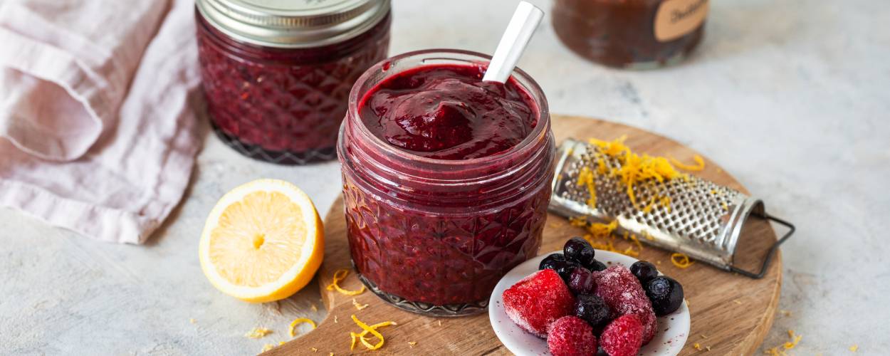 Fruchtaufstrich aus 3 Zutaten