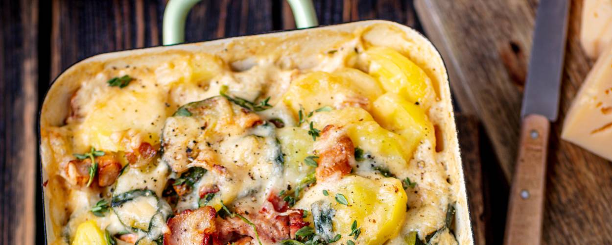 Kartoffelauflauf „alles geht" – ohne Vorkochen