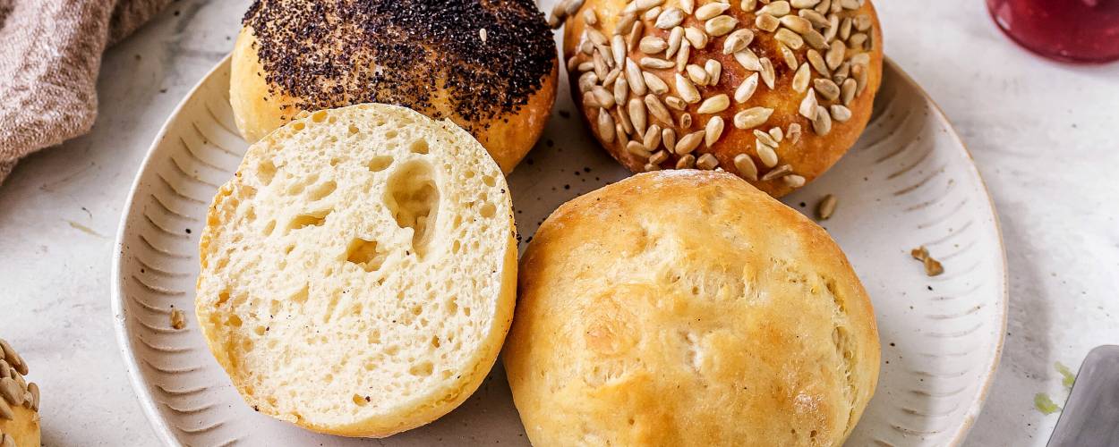 Protein-Sonntagsbrötchen