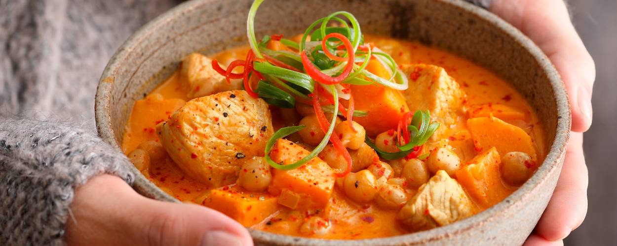 Immunstark-Putengulasch