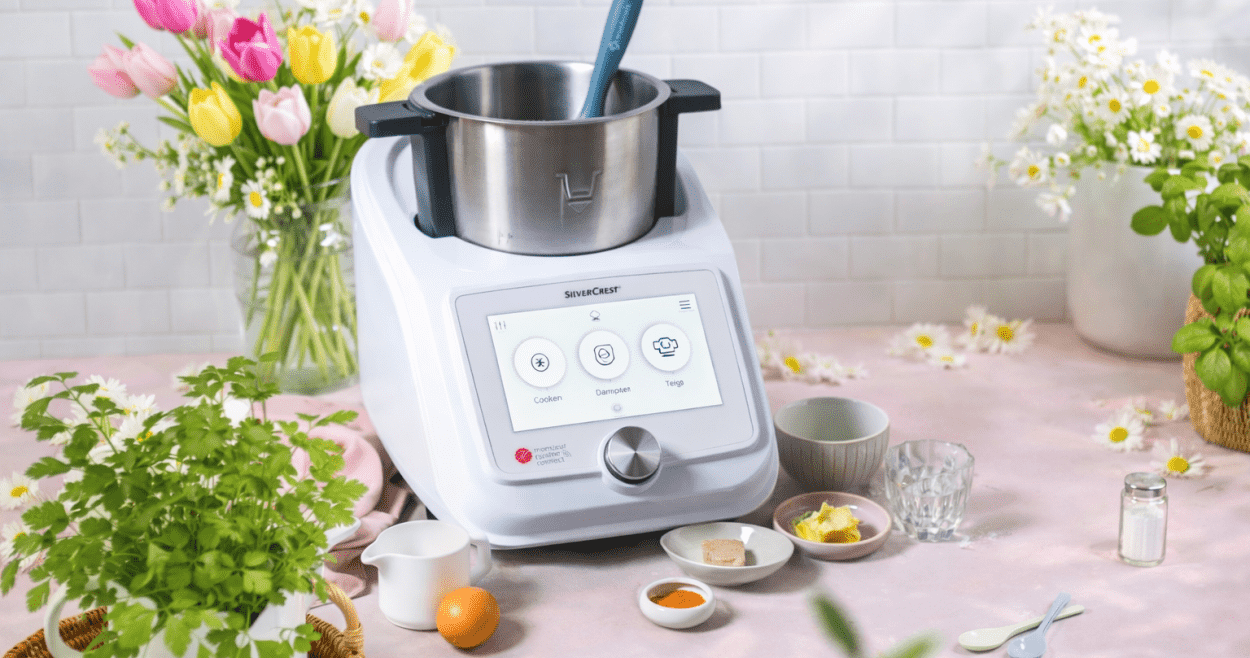 Monsieur Cuisine in mit Blumen 