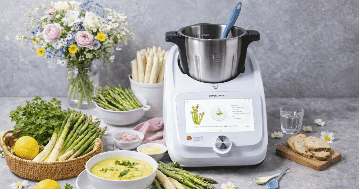 Monsieur Cuisine mit Spargel