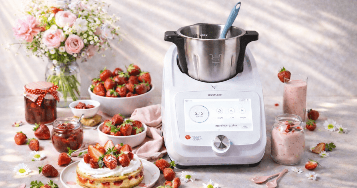 Erdbeerrezepte mit Monsieur Cuisine