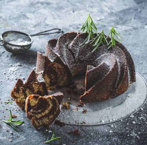 Eierlikör-Marmorkuchen backen mit dem Monsieur Cuisine | ZauberMix Eierlikör-Marmorkuchen backen mit dem Monsieur Cuisine | ZauberMix