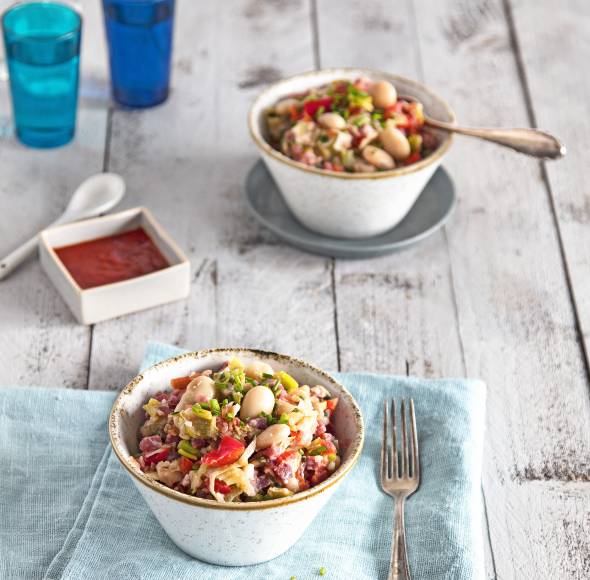 Chili-Bohnen-Salat