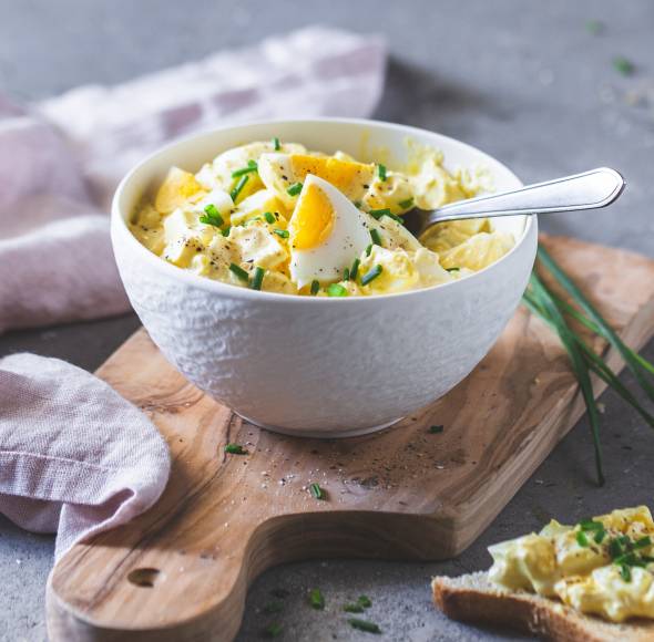 Gefüllte Eier mit Mayonnaise aus dem Monsieur Cuisine | ZauberMix