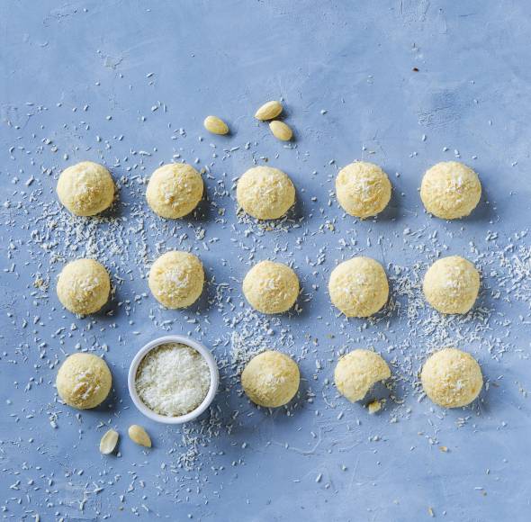 Einfache Raffaello-Kugeln