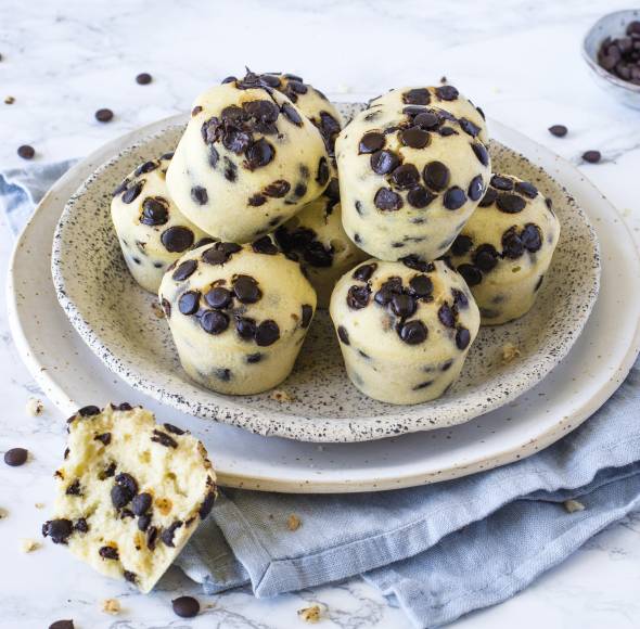 Mini-Chocolate-Chip-Muffins mit dem Monsieur Cuisine | ZauberMix
