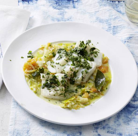 Kabeljau mit Stampf und Salsa im Monsieur Cuisine | ZauberMix