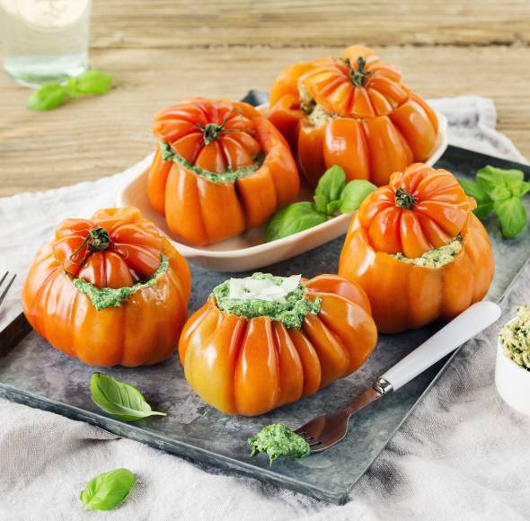 Gefüllte Tomaten mit Couscous im Monsieur Cuisine | ZauberMix