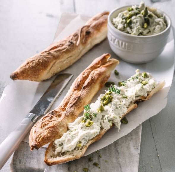 Hähnchen-Pistazien-Creme