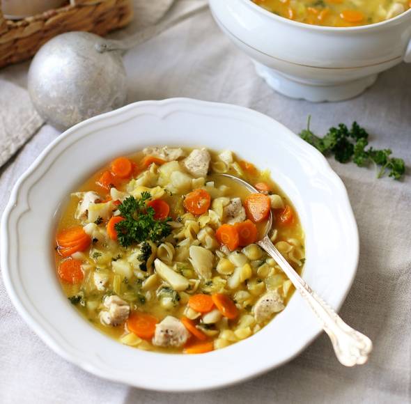 Hühnersuppe mit Gemüse | ZauberMix