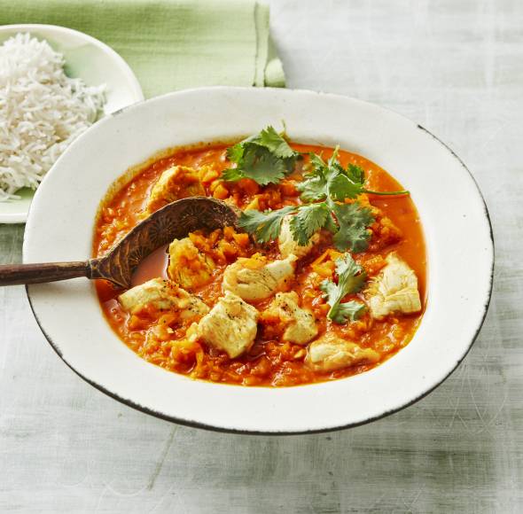 Indisches One-Pot-Hähnchencurry