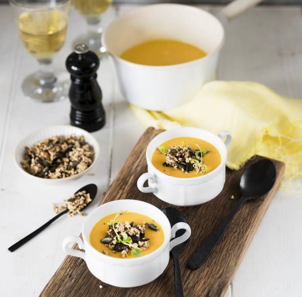 Kürbis-Blumenkohl-Suppe | ZauberMix