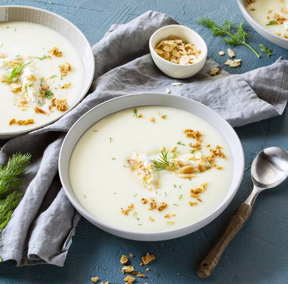Low-Carb-Zwiebelsuppe mit dem Monsieur Cuisine | ZauberMix Low-Carb-Zwiebelsuppe mit dem Monsieur Cuisine | ZauberMix
