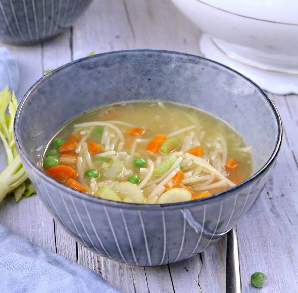 Hühnersuppe mit Gemüse | ZauberMix