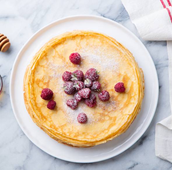 Klassische Pfannkuchen
