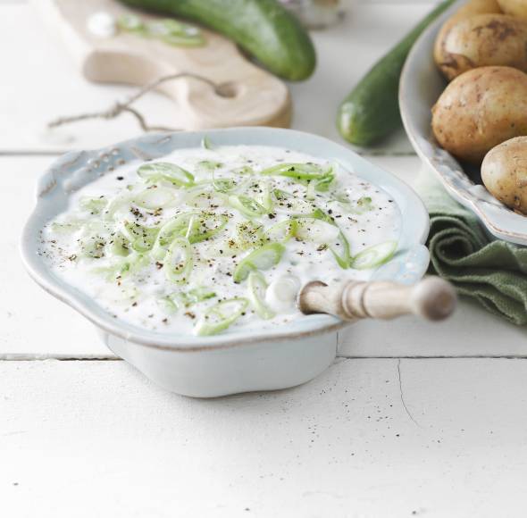 Knoblauch-Joghurt-Dip