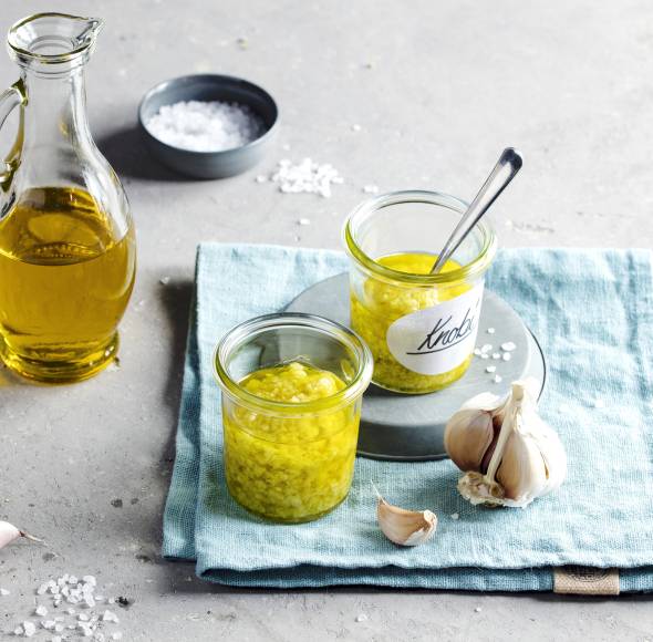 Gewürzpaste aglio e olio im Monsieur Cuisine | ZauberMix