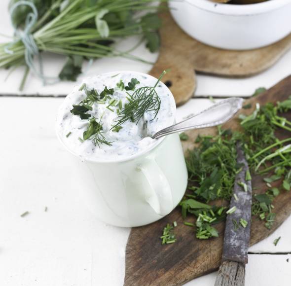 Honig-Senf-Dip mit Schmand im Monsieur Cuisine | ZauberMix