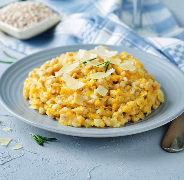 Klassisches Kürbisrisotto