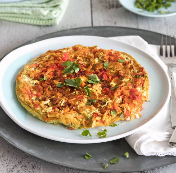 Kunterbuntes Omelett