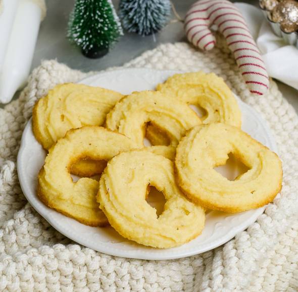 Leichtes Spritzgebäck