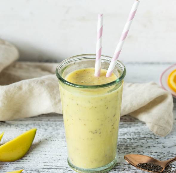 Schwarze-Johannisbeeren-Smoothie aus dem Monsieur Cuisine | ZauberMix