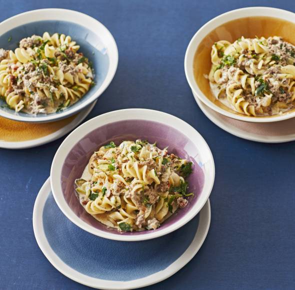 Nudeln mit Käsesoße im Monsieur Cuisine | ZauberMix Nudeln mit Käsesoße im Monsieur Cuisine | ZauberMix