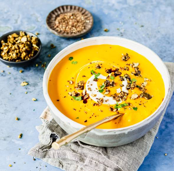Kürbis-Kartoffel-Curry im Monsieur Cuisine | ZauberMix