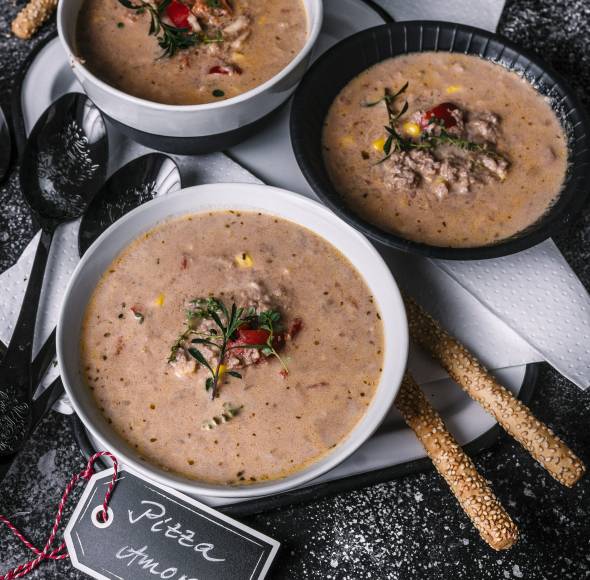 Pizzasuppe