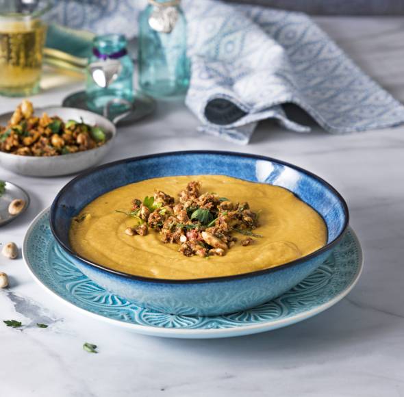 Linsensalat mit Zitrusfrüchten im Monsieur Cuisine | ZauberMix