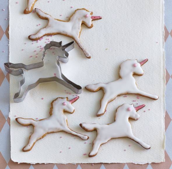 Schwedische Pfefferkuchen-Einhörner