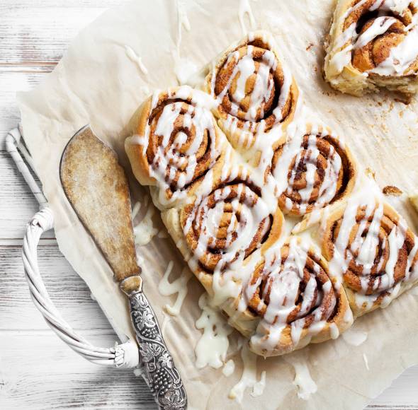 Schwedische Zimtschnecken