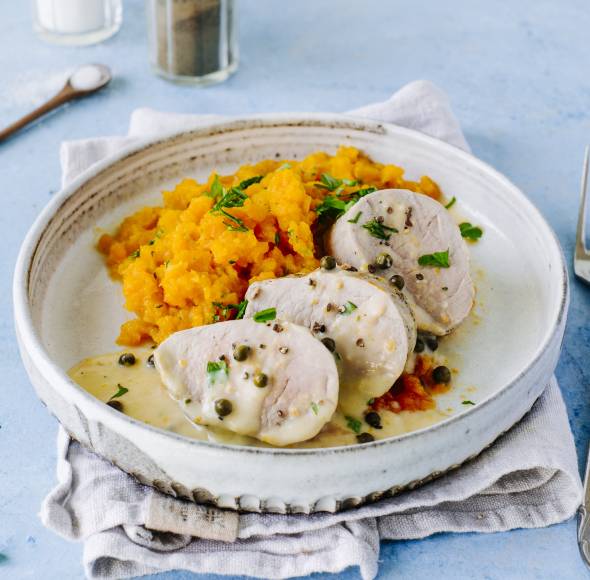 Schweinefilet mit Ofengemüse mit dem Monsieur Cuisine | ZauberMix