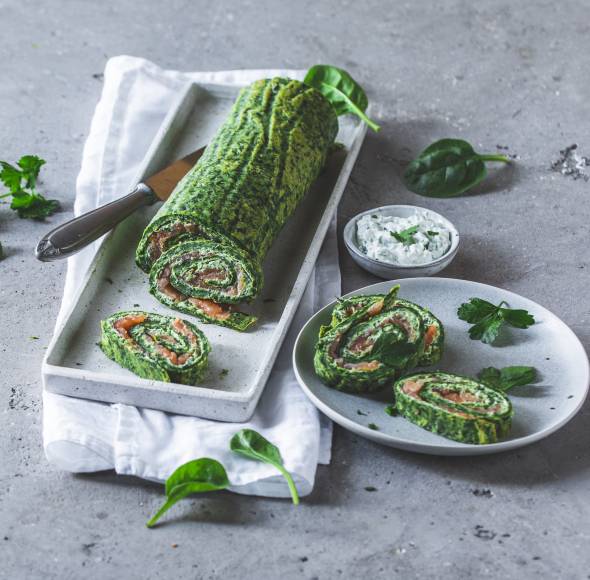 Frischkäse-Lachs-Röllchen | ZauberMix