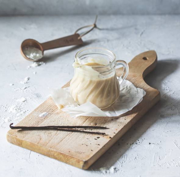 Veganes "Raffaello"-Eis aus dem Monsieur Cuisine | ZauberMix Veganes "Raffaello"-Eis aus dem Monsieur Cuisine | ZauberMix