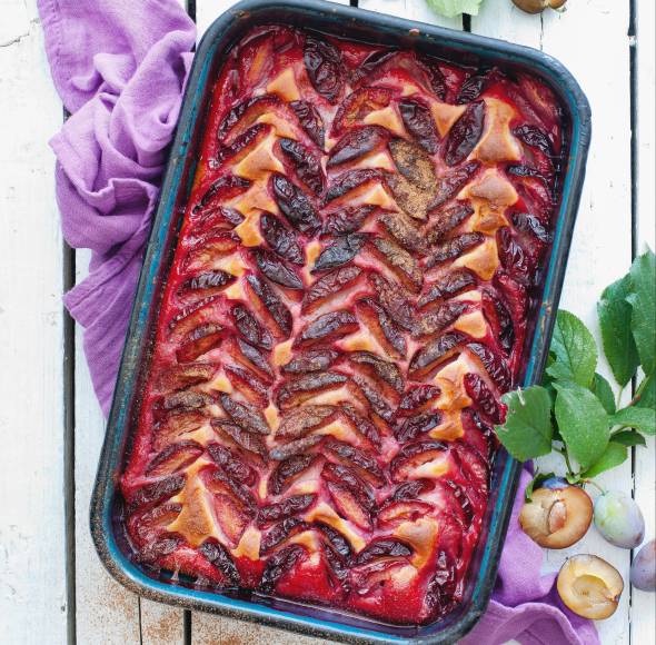 Zwetschgenkuchen vom Blech