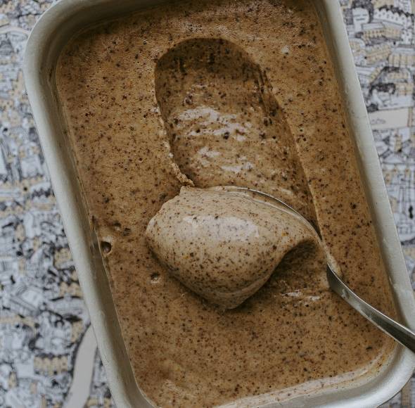 Erdbeer-Nicecream aus dem Monsieur Cuisine | ZauberMix Erdbeer-Nicecream aus dem Monsieur Cuisine | ZauberMix