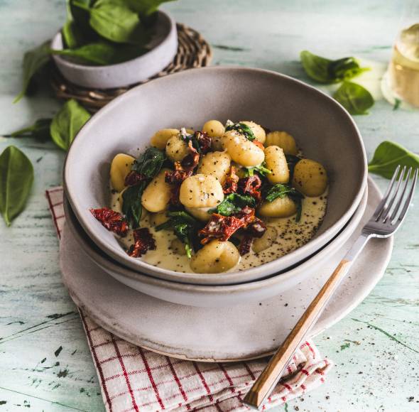 Gnocchi mit Gorgonzola-Sahne-Soße